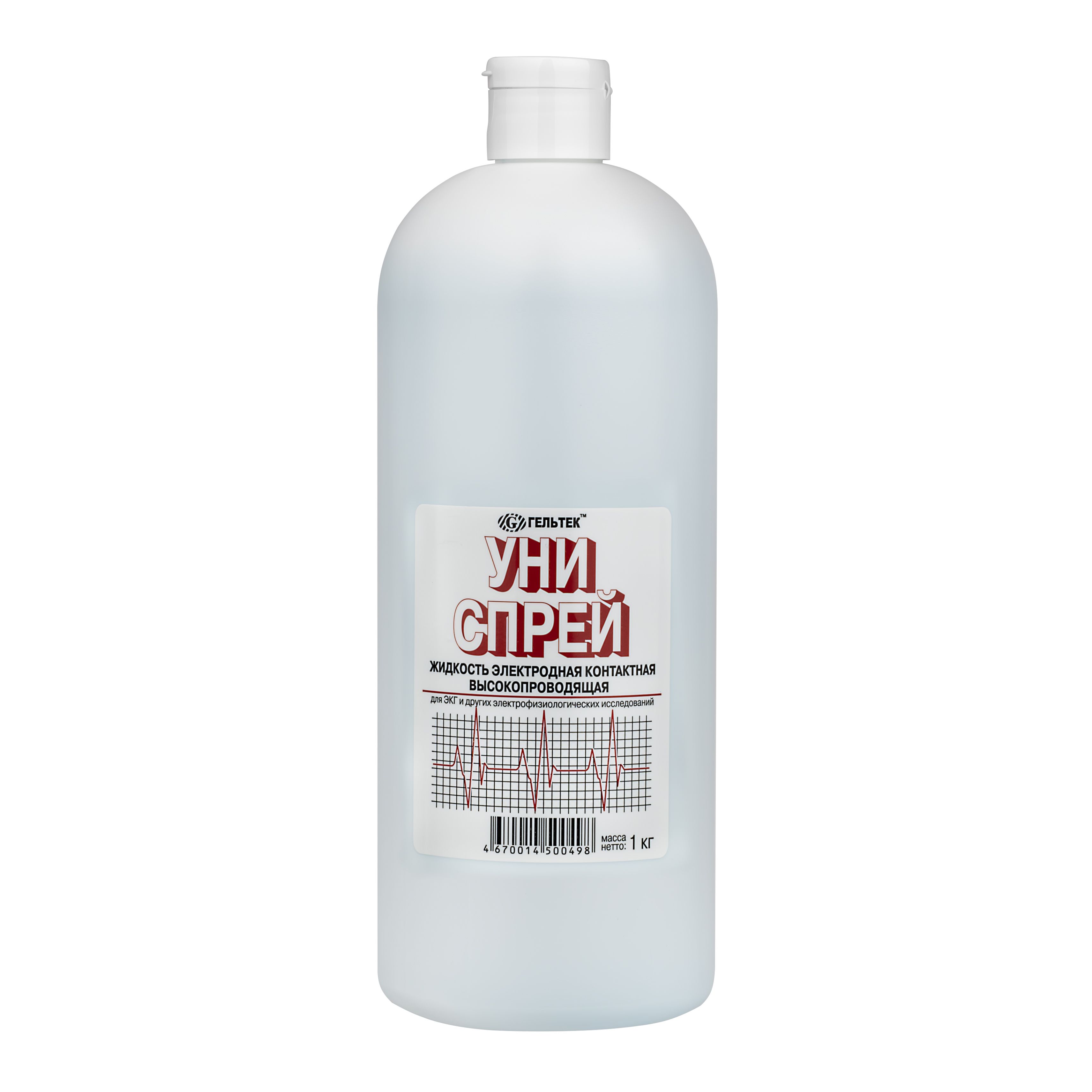 Жидкость электродная контактная высокопроводящая для ЭКГ и других электрофизиологических исследований "УНИСПРЕЙ", фл. 1 кг