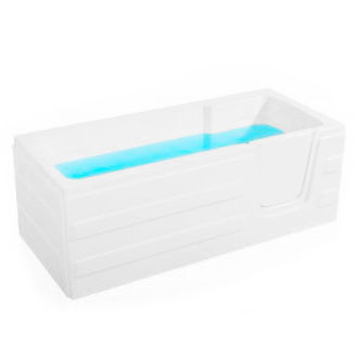 Купить Ванна для инвалидов и пожилых с дверцей лежачая 1550х760х610 мм ПРАВАЯ 20616 Ванна для инвалидов и пожилых с дверцей лежачая 1550х760х610 мм ПРАВАЯ 20616