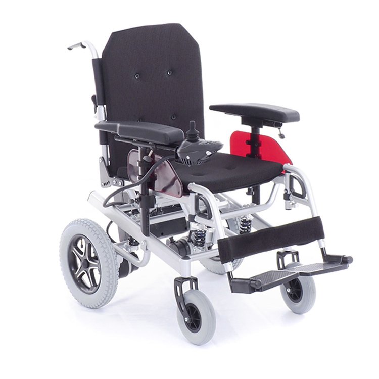 MET ROUTE 14 Алюминиевая кресло-коляска с амортизаторами и электромагнитными тормозами