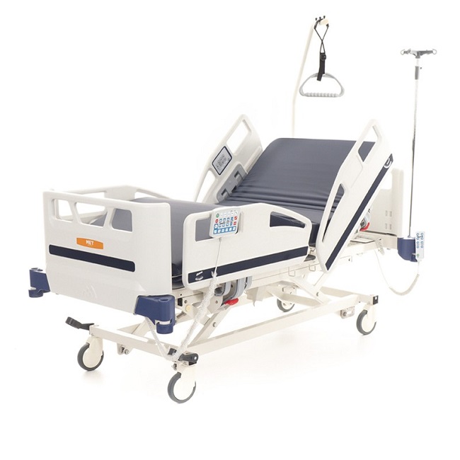 MET A8 Кровать реанимационная с панелью управления для медсестры и пультом пациента