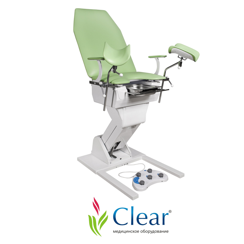 Кресло гинекологическое «Clear» модель КГЭМ 01 (3 электропривода)