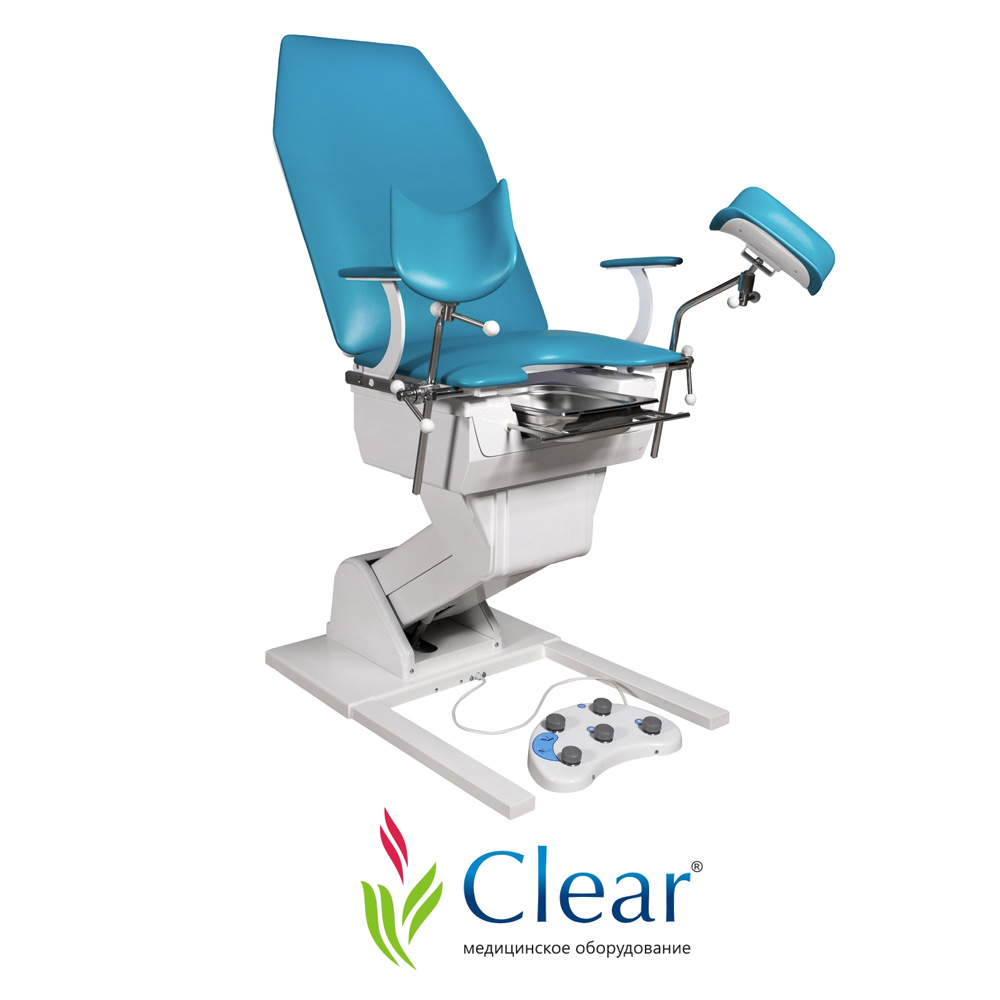 Кресло гинекологическое «Clear» модель КГЭМ 02 (2 электропривода)