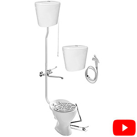 Купить Видуар ВОРОНКООБРАЗНЫЙ , керамика, полный комплект Видуар ВОРОНКООБРАЗНЫЙ , керамика, полный комплект