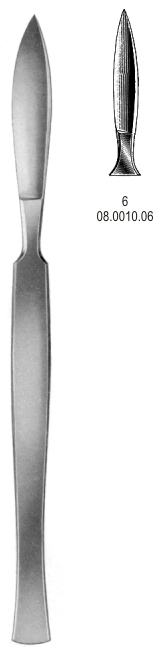 Scalpel Metal Handle Fig.6
