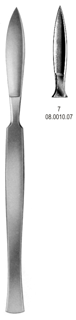 Scalpel Metal Handle Fig.7