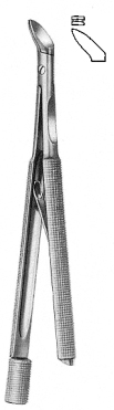 Troutmann-Chris Blade Holder angled 10cm, Ø5.5mm