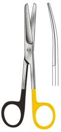 Op-Scissors cvd bl/bl 10.5cm S/CUT, TC