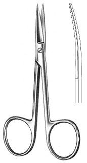 WAGNER Gum Scissors cvd 12cm