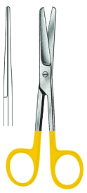 Ножницы Op-Scissors bl/bl str 13cm TC