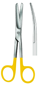 Твердославные ножницы Op-Scissors bl/bl cvd 11.5cm TC