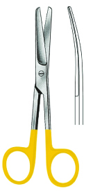 Ножницы хирургические с твердосплавными вставками Op-Scissors bl/bl cvd 13cm TC