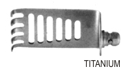 Blade Medial for Caspar Retractor 70x24mm (TiT)