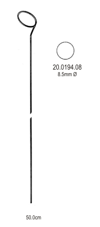 Endarterectomy striper Ø 8.5mm, 50cm