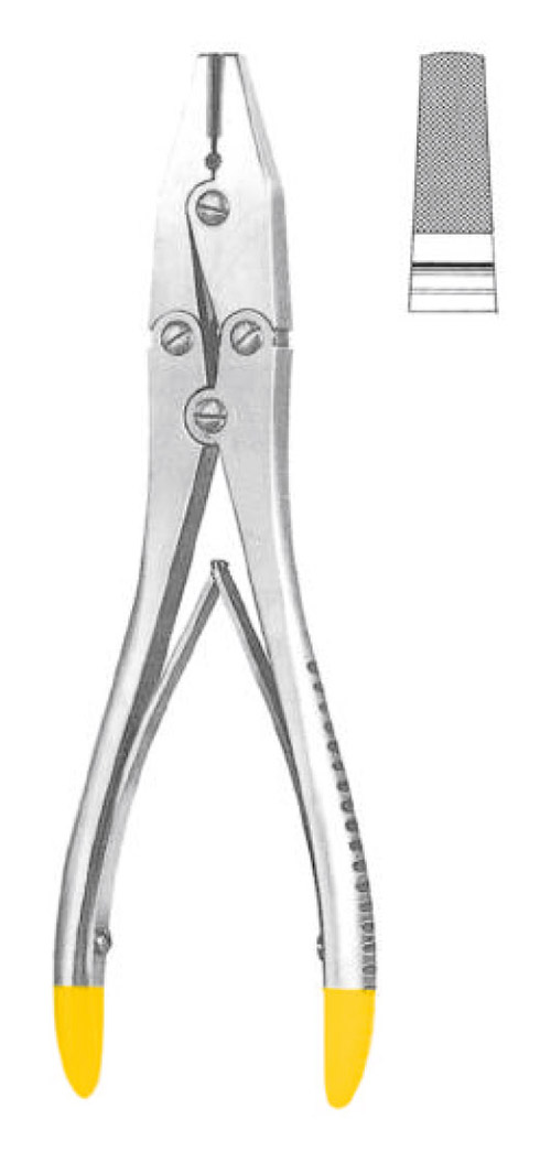 Wire Twisting Plier dbl action 6mm, 18cm TC