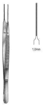 DeBakey-Gerald Tissue Fcps Atrauma 1.0mm 18cm