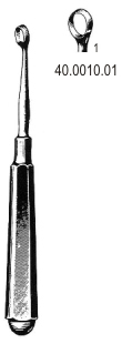 Piffard Lupus Curette Fig.1