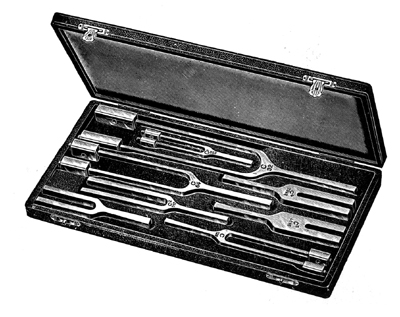 Hartmann Ostmann Tunning Fork set/8 in case