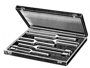 Hartmann Tunning Fork set/5 in box