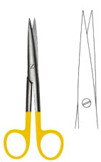 Tessier Dissecting Scissors str sh 14.5cm TC