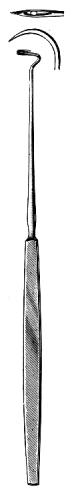 Dupuy Weiss Tonsil Needle right 22cm