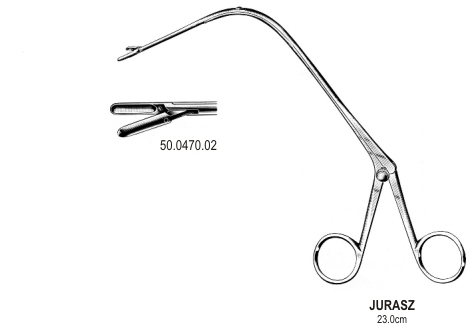 JURASZ Larynx Fcps left 23cm, Fig.2