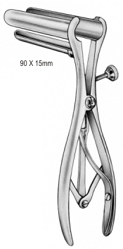 Mathieu Rectal Speculum 90x15mm 19.5cm