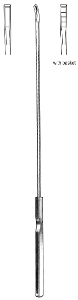 Kevorkian Biopsy Curette w/basket 4.0mm, 30cm